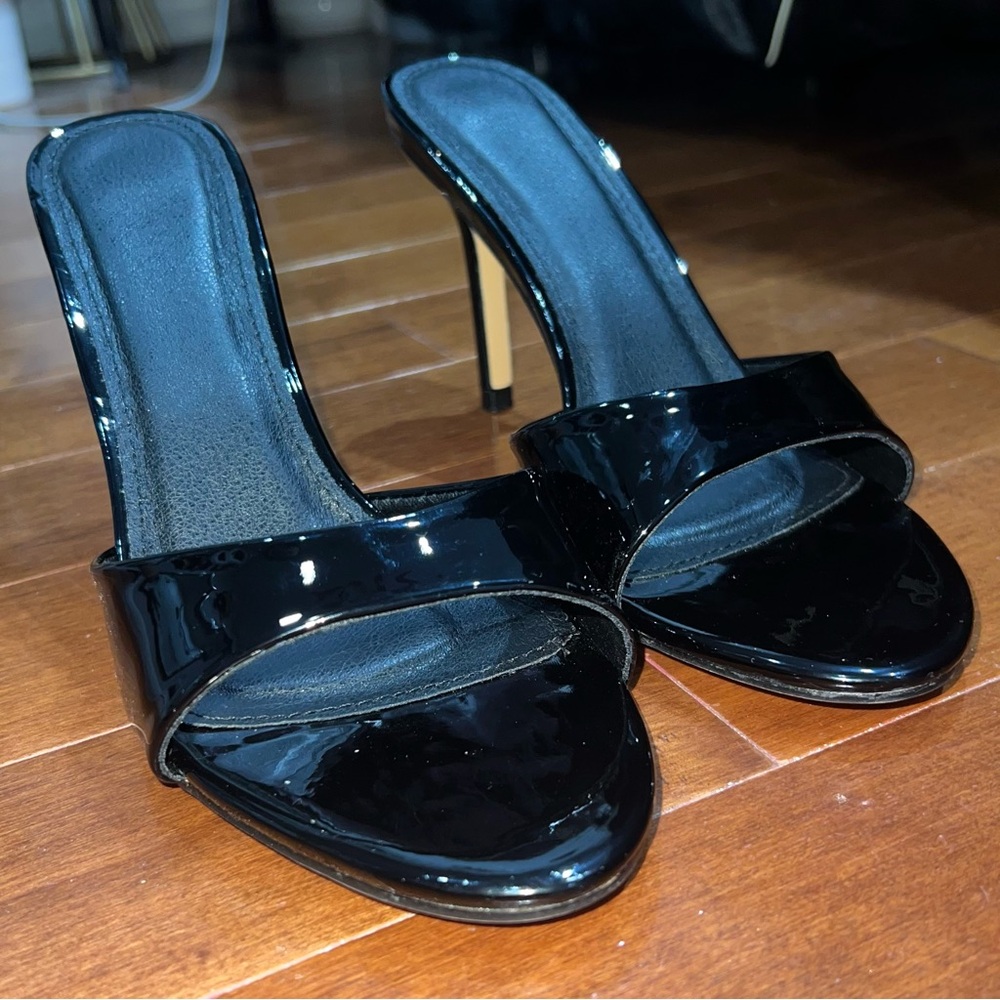 Black heels